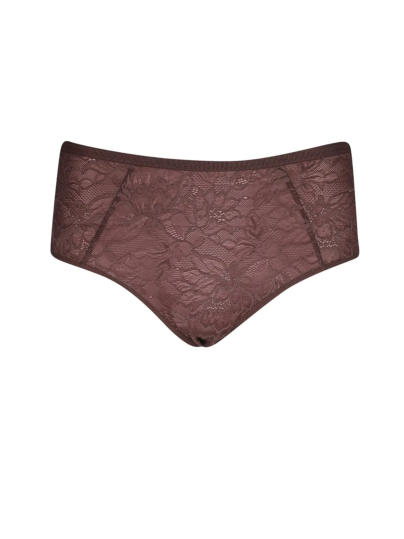 TRIUMPH | Maxi-Slip "Amourette Charm" (Schwarz) | braun